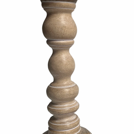 WOODEN CANDLE STICKS / K53627 *