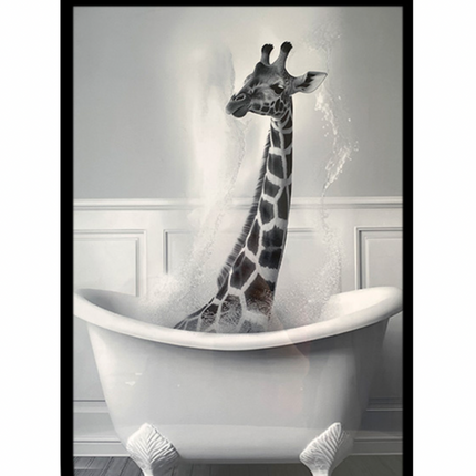 GIRAFFE IN TUB / K54821 *