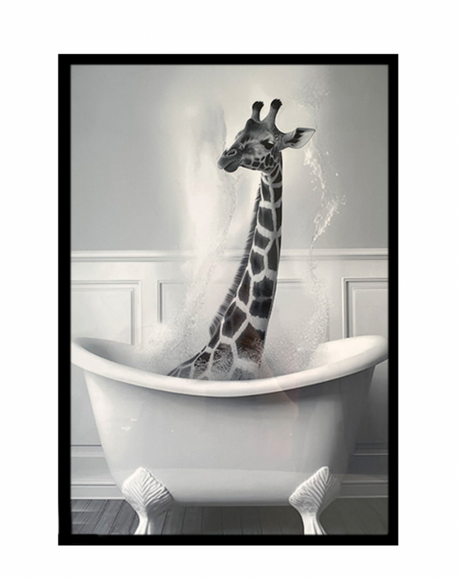 GIRAFFE IN TUB / K54821 *