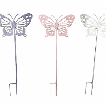 BUTTERFLY GARDEN PLANT STAKES / K15967 *