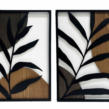 LEAF WALL ART / K53643 *
