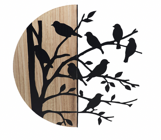 BIRD WALL ART / K54708