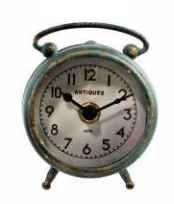 IRON TABLE CLOCK / S1983