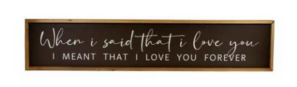 WHEN I SAID THAT I LOVED YOU / S2074 *
