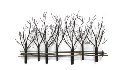 S258 / METAL TREE + FENCE *