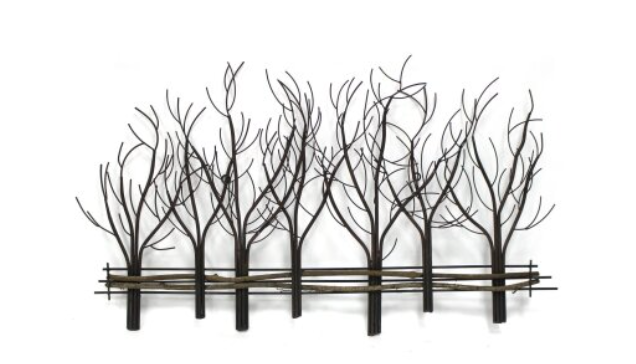 S258 / METAL TREE + FENCE *