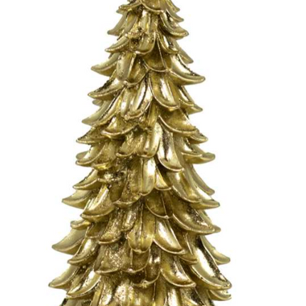 GOLD FOIL CHRISTMAS TREE / S11