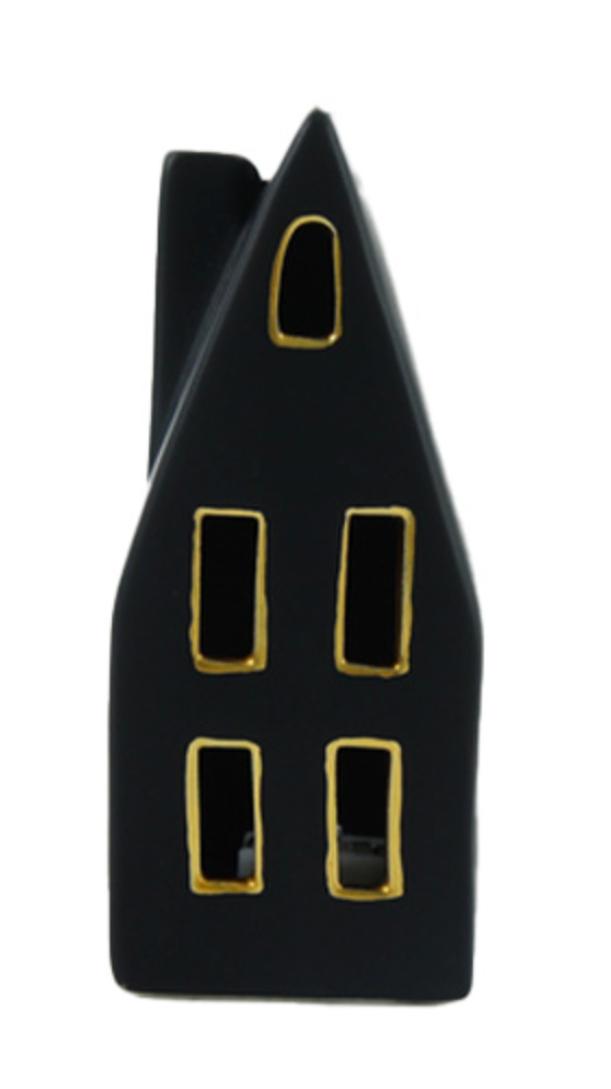 BLACK SMALL LED HOUSE / K81820 *