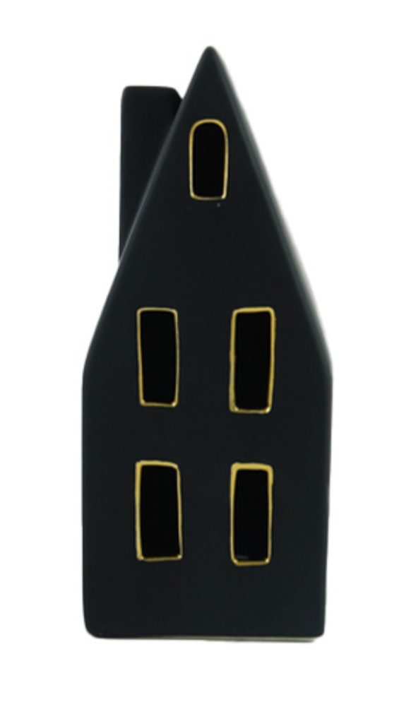 BLACK LARGE LED HOUSE / K81819 *