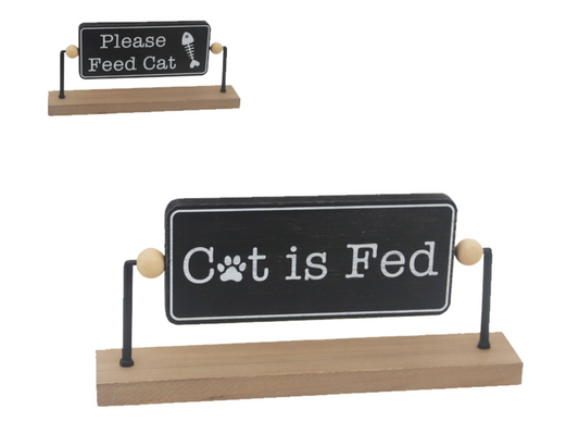 CAT IS FED / K52275 *