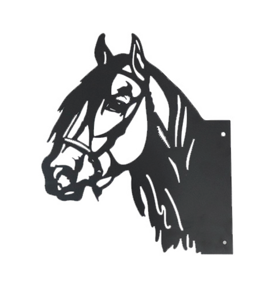 METAL HORSE POST / K55001