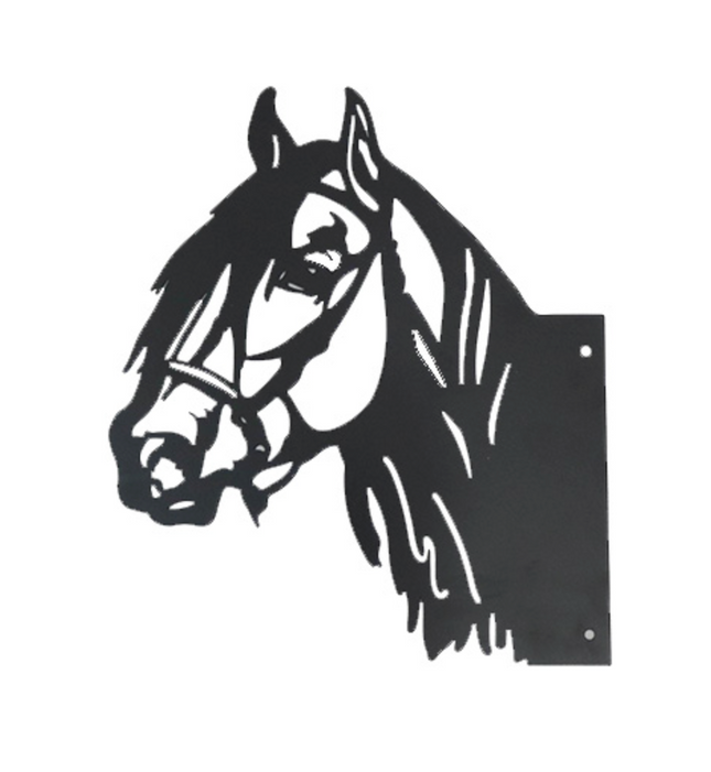 METAL HORSE POST / K55001