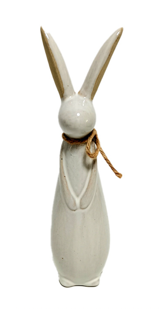 LARGE RABBIT WITH BOW / K57416