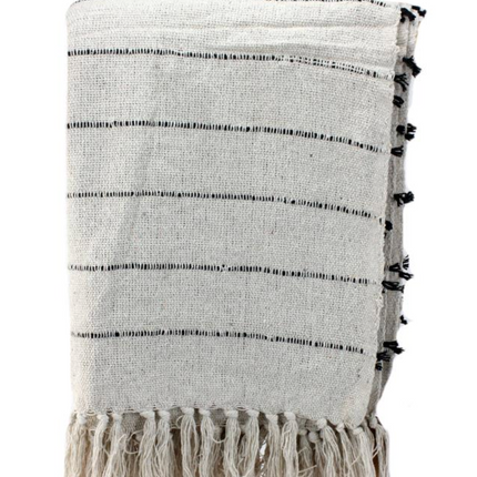 TASSLE THROW BLANKET / K27445 *