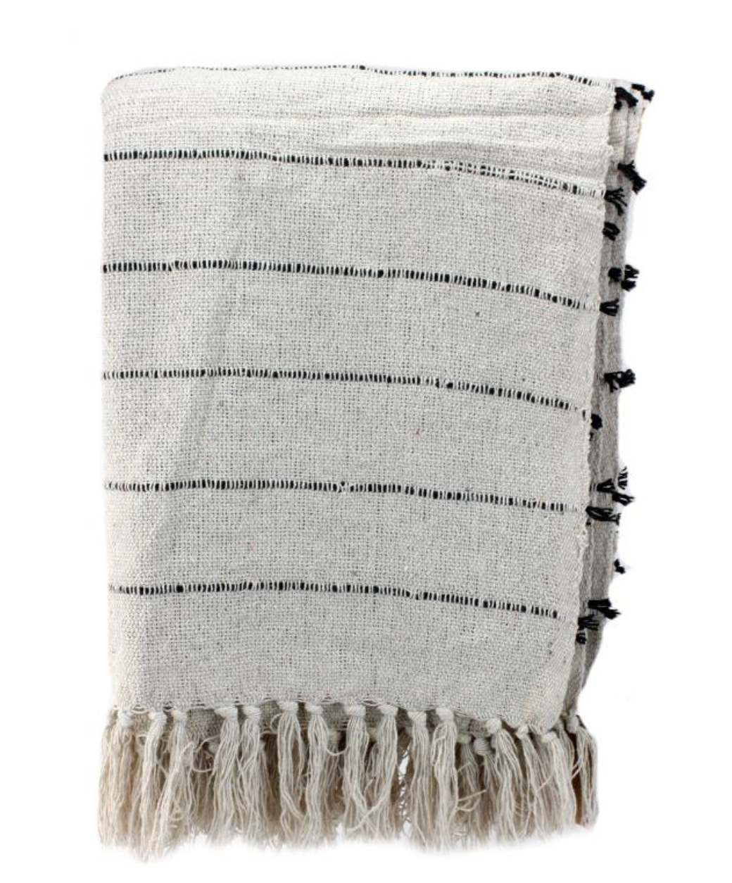 TASSLE THROW BLANKET / K27445 *