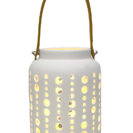 LED CERAMIC LANTERN / K59524 *