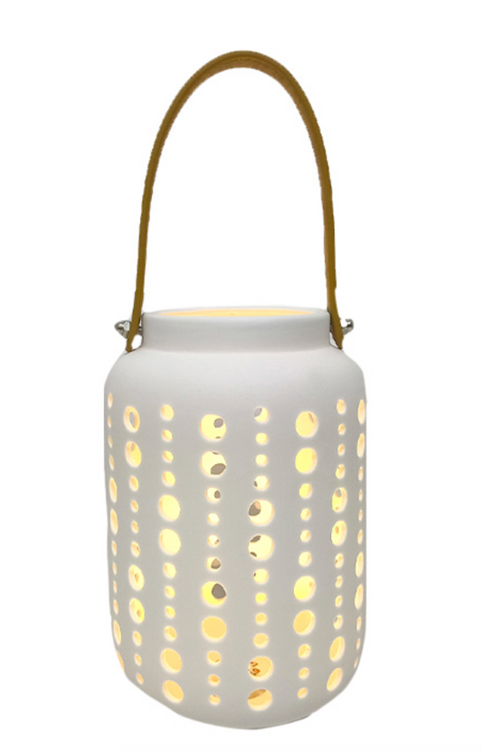 LED CERAMIC LANTERN / K59524 *