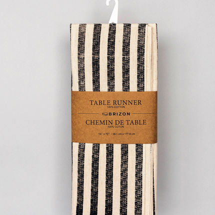 FLAX TABLE RUNNER / F282R