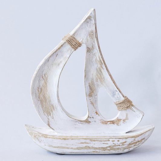 WOODEN SAILBOAT / F001