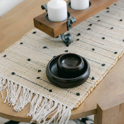 JUTE TABLE RUNNER / F249