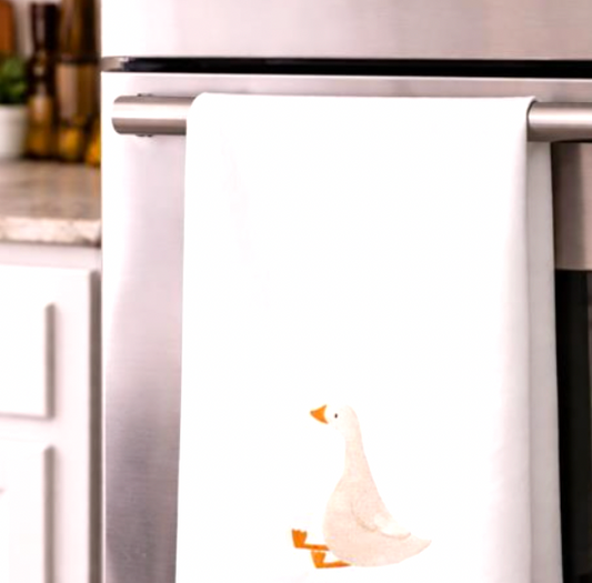 SILLY GOOSE TEA TOWEL / K70464
