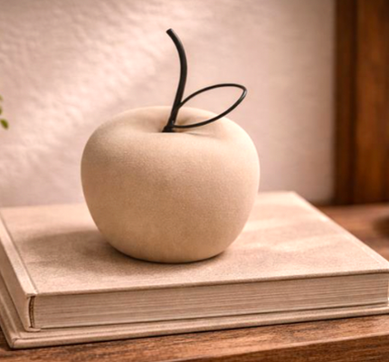 SMALL PEAR + APPLE DECOR / K52636