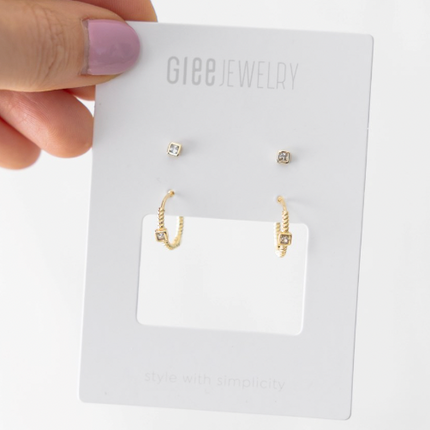 DUET SET GLINT EARRINGS