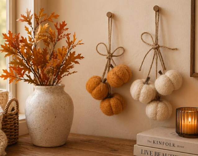 HANGING PUMPKINS / K85504