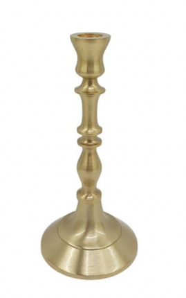 BRASS TAPER CANDLE HOLDERS / K43122