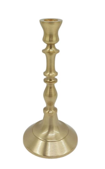 BRASS TAPER CANDLE HOLDERS / K43122