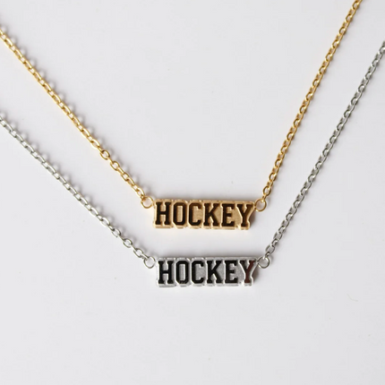 HOCKEY BAR NECKLACE