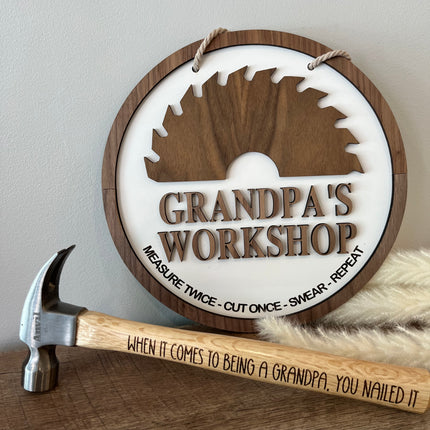 WORKSHOP SAW SIGN