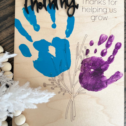 HANDPRINT - THANKS FOR HELPING ME GROW