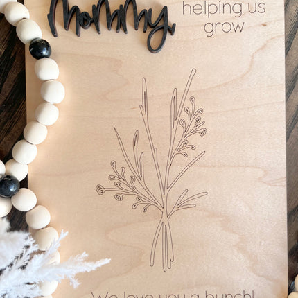 HANDPRINT - THANKS FOR HELPING ME GROW