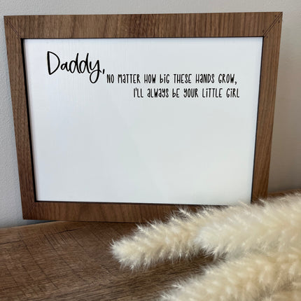 LASER FRAME DADDY'S LITTLE GIRL / BOY