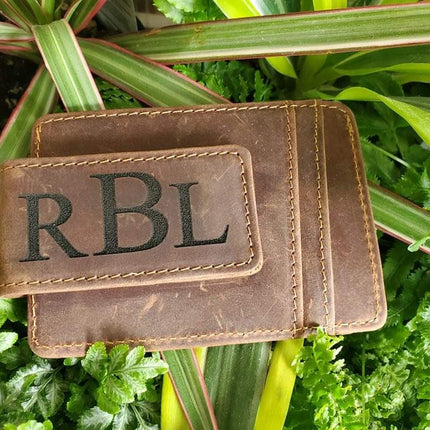 ENGRAVED WALLET / MONEY CLIP