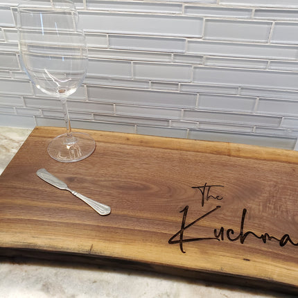 CHARCUTERIE BOARD (ENGRAVED) 12" - 18"