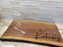 Load image into Gallery viewer, CHARCUTERIE BOARD (ENGRAVED) 12&quot; - 18&quot;
