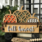 WAGON & FALL HARVEST SET