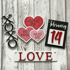LOVE VALENTINES SET ONLY