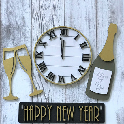 NEW YEARS INTERCHANGEABLE WAGON DIY