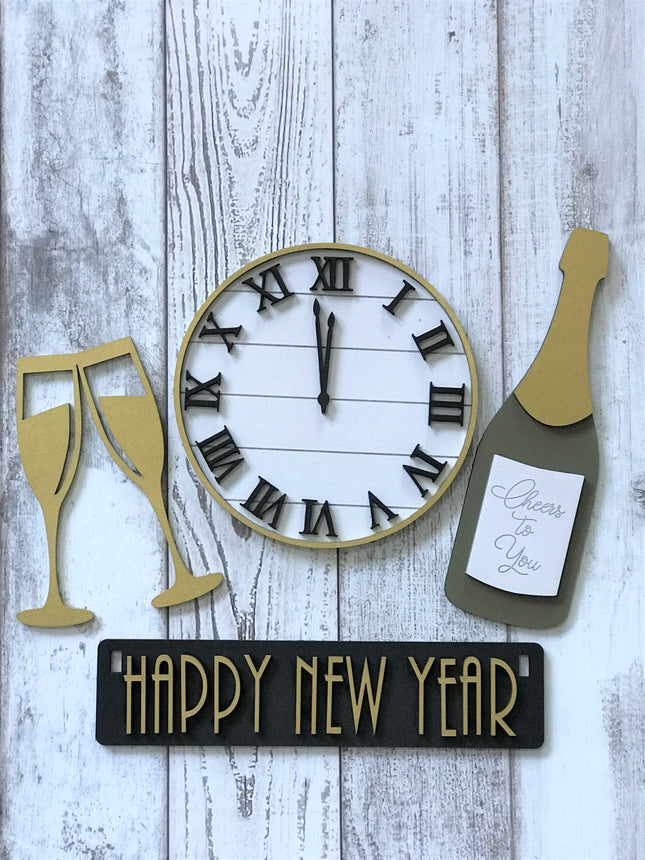 NEW YEARS INTERCHANGEABLE WAGON DIY