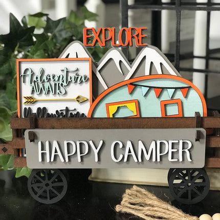 CAMPING INTERCHANGEABLE WAGON DIY