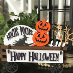 WAGON & HAPPY HALLOWEEN SET