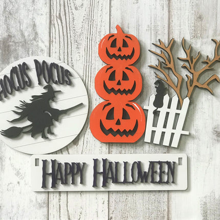 HAPPY HALLOWEEN INTERCHANGEABLE WAGON DIY