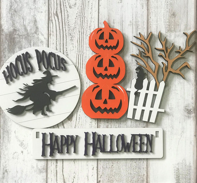 HAPPY HALLOWEEN INTERCHANGEABLE WAGON DIY