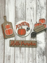 Load image into Gallery viewer, HELLO PUMPKIN INTERCHANGEABLE WAGON DIY

