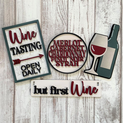 BUT FIRST WINE INTERCHANGEABLE WAGON DIY