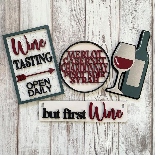 BUT FIRST WINE INTERCHANGEABLE WAGON DIY