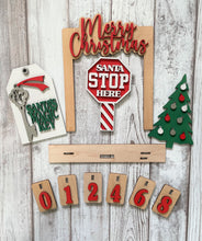 Load image into Gallery viewer, CHRISTMAS COUNTDOWN INTERCHANGEABLE WAGON DIY

